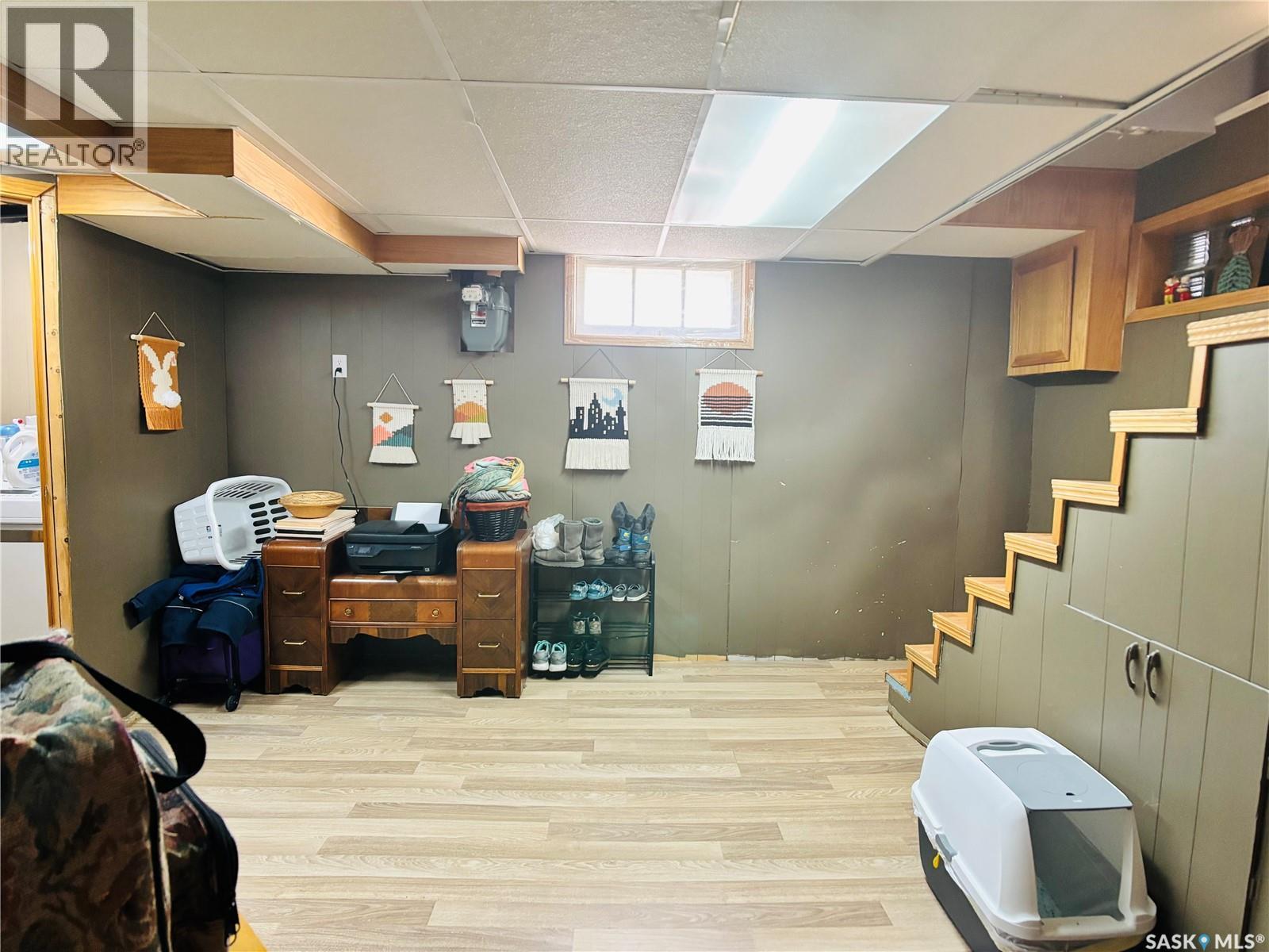 208 Forget Street, Stoughton, SK - Indoor Photo Showing Basement