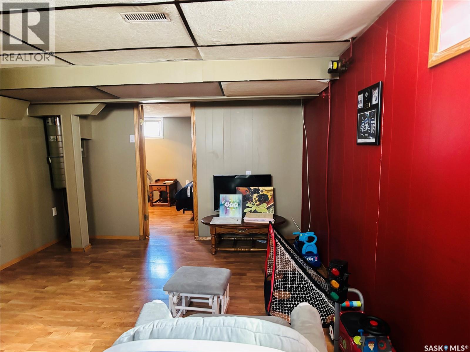 208 Forget Street, Stoughton, SK - Indoor Photo Showing Basement