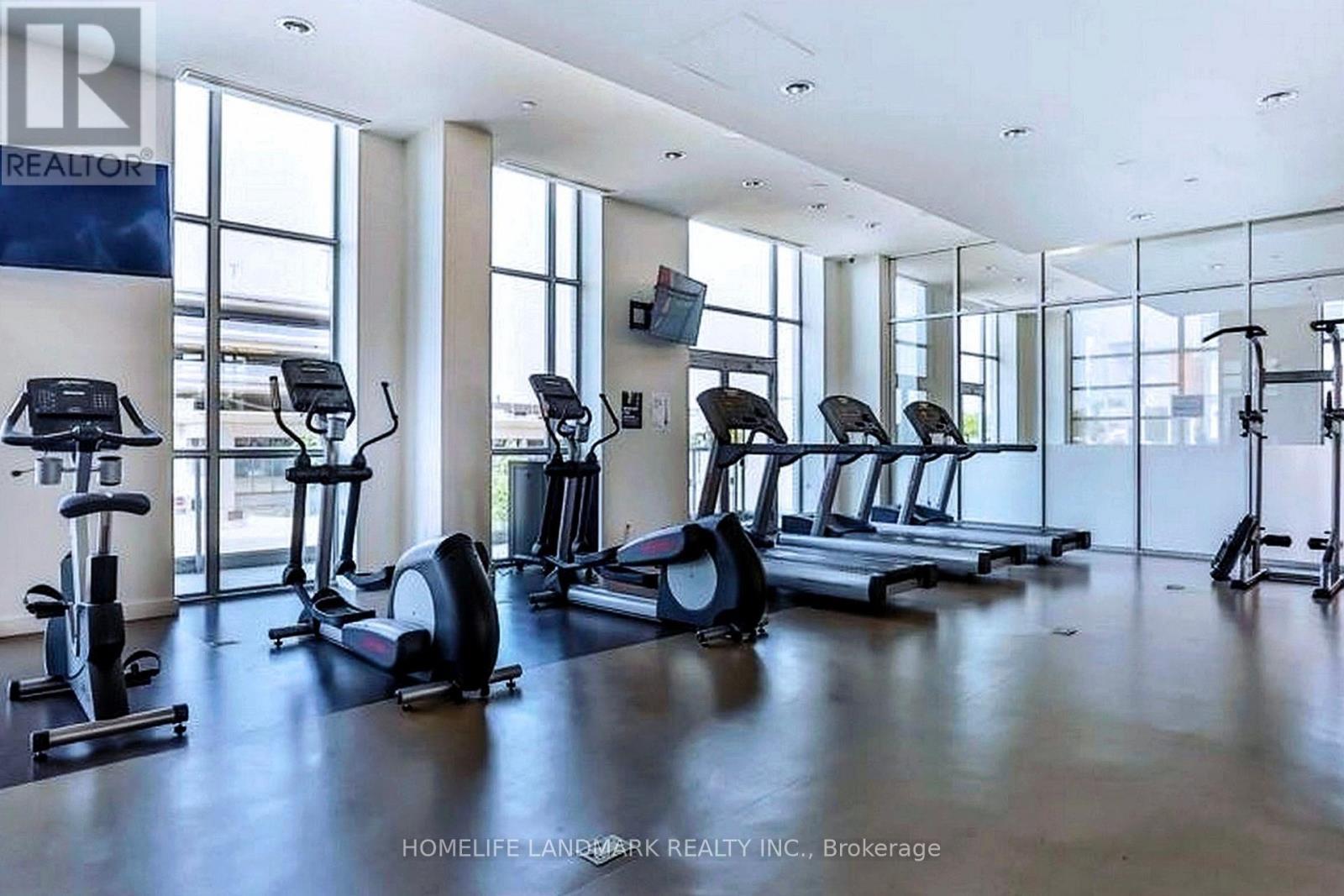 2503 - 62 Forest Manor Road, Toronto, ON - Indoor Photo Showing Gym Room