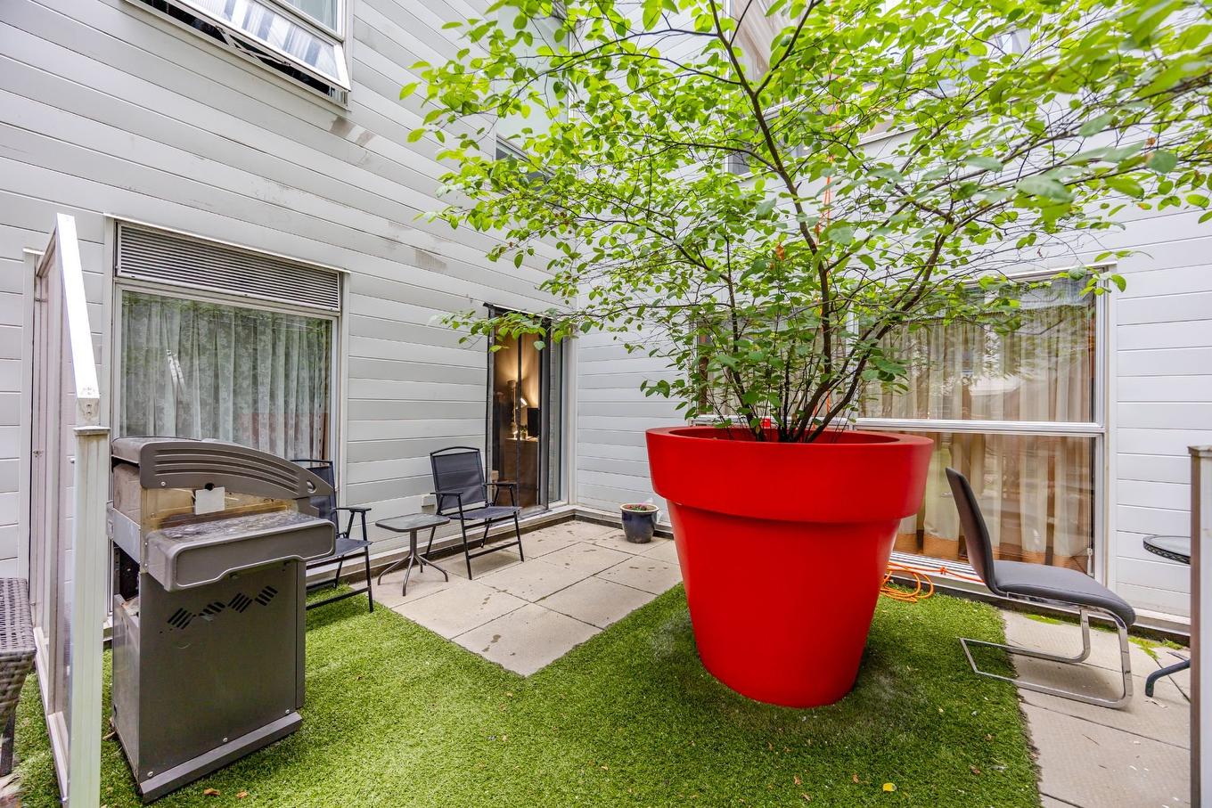 Patio - 119-1200 Rue St-Alexandre, Montréal (Ville-Marie), QC - Outdoor With Exterior