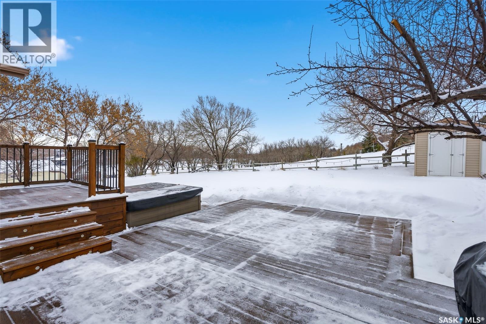 30 Cottonwood Place, Lumsden, SK - Outdoor With Deck Patio Veranda