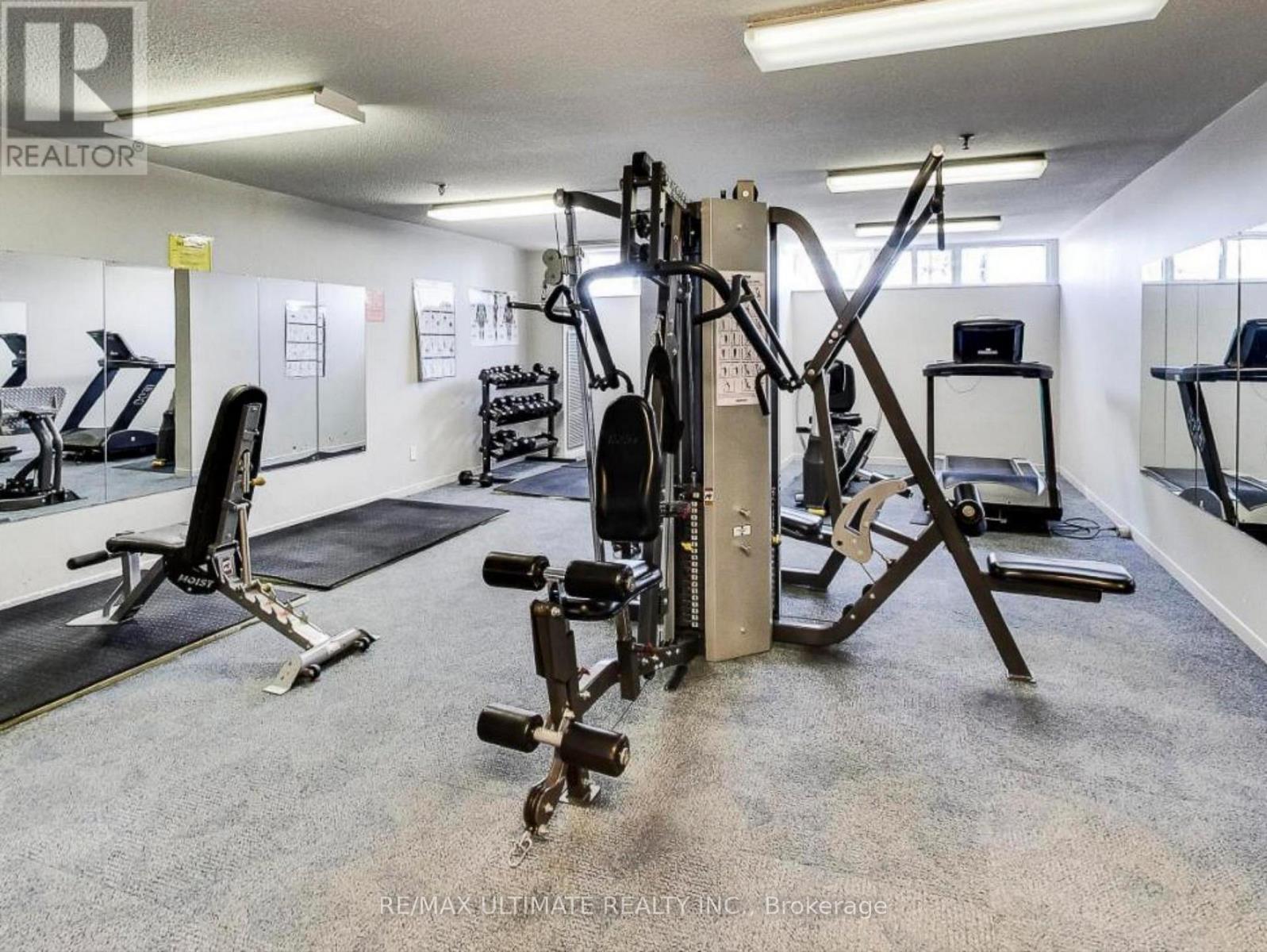 406 - 75 Emmett Avenue, Toronto, ON - Indoor Photo Showing Gym Room