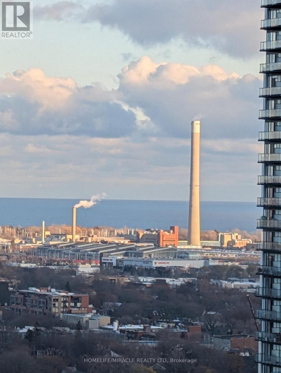 2511 - 225 Sumach Street, Toronto, ON - Outdoor With Body Of Water With Balcony With View