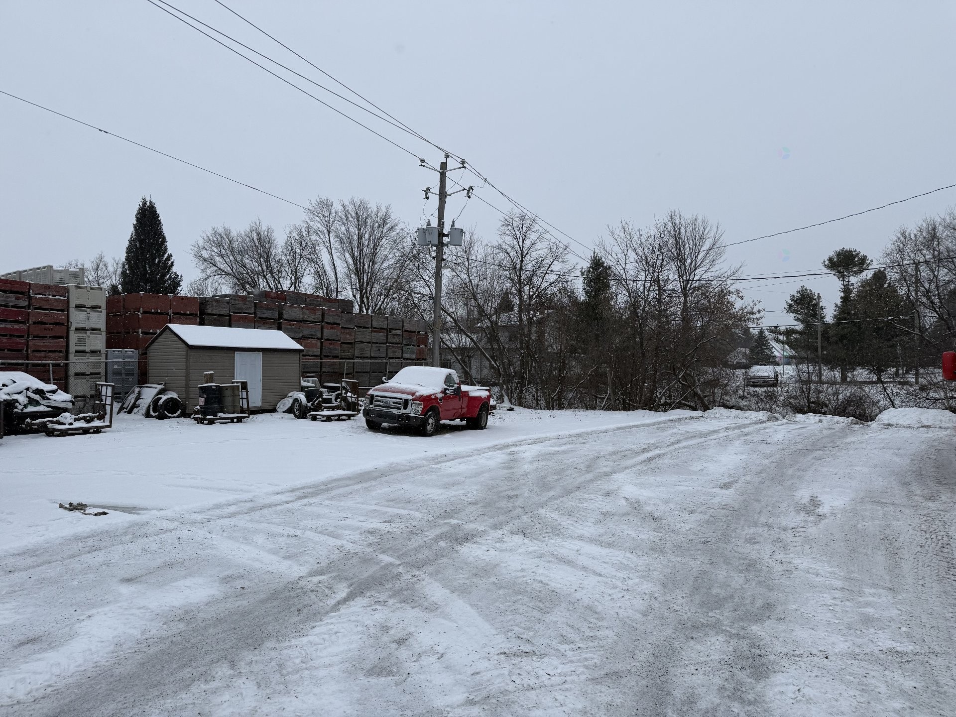 Courtyard - 469 Rg Notre-Dame, Saint-Chrysostome, QC - Outdoor