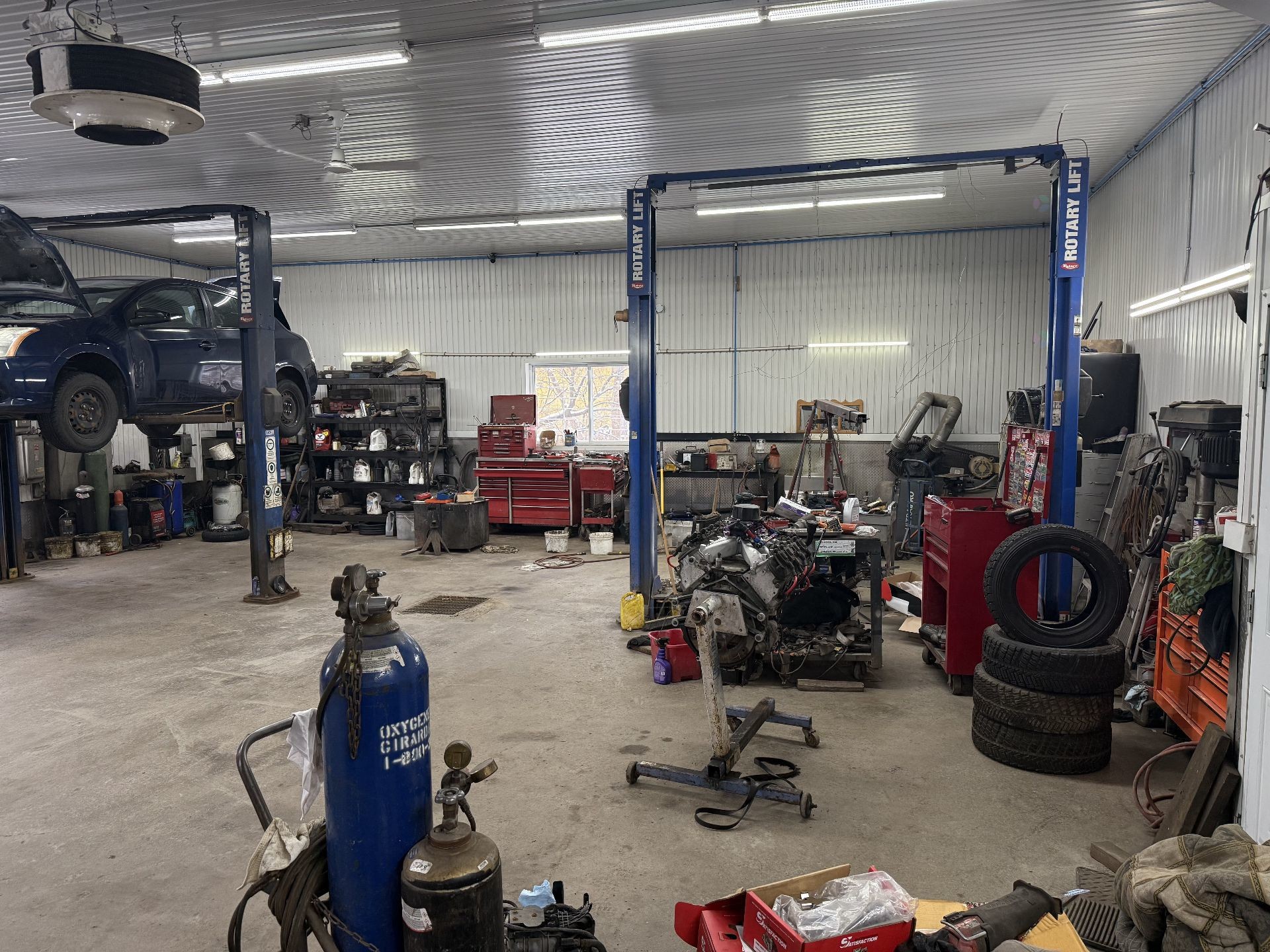 Workshop - 469 Rg Notre-Dame, Saint-Chrysostome, QC - Indoor Photo Showing Garage