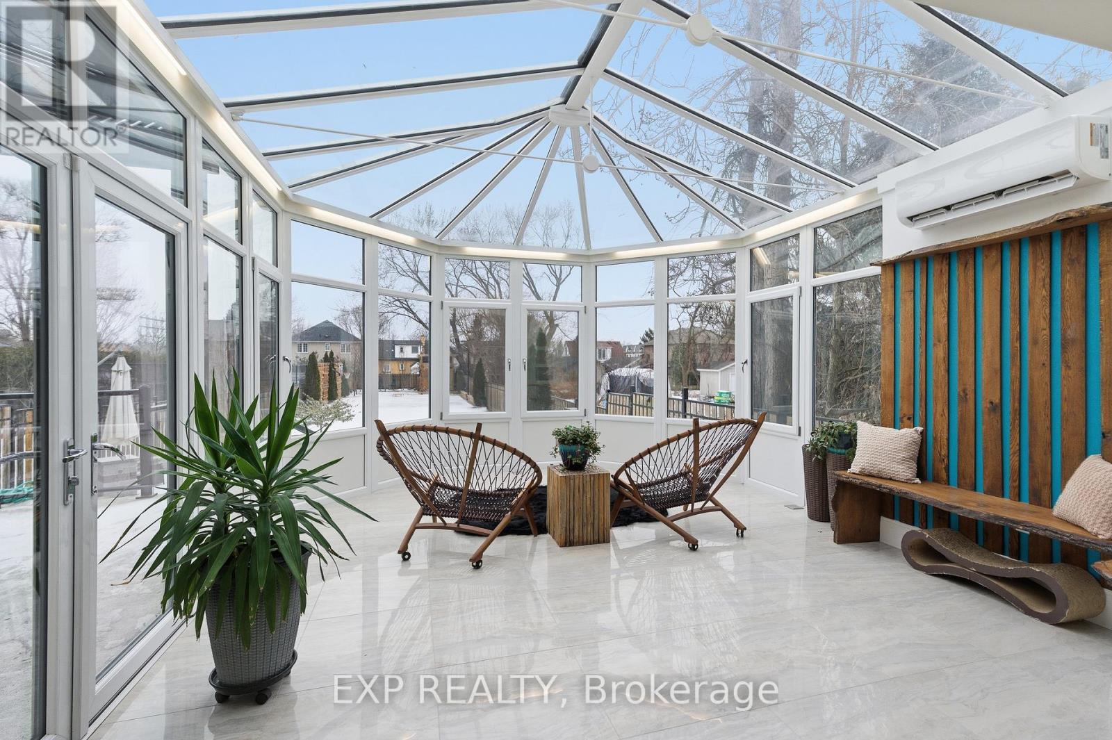 Magnificent sunroom - 1357 Alexandra Avenue, Mississauga, ON - Outdoor With Exterior