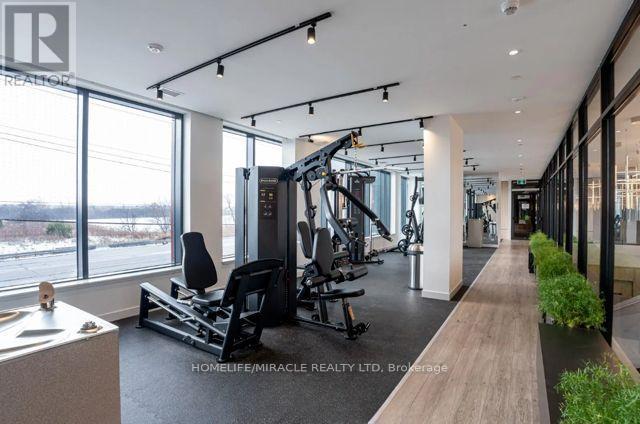 406 - 3071 Trafalgar Road, Oakville, ON - Indoor Photo Showing Gym Room