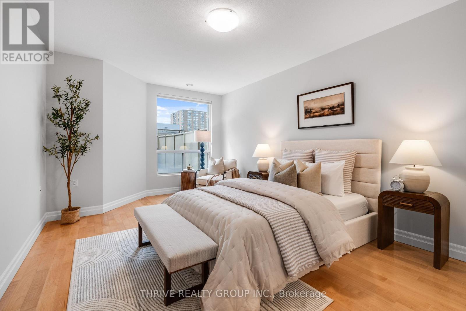 407 - 250 Pall Mall Street, London East (East F), ON - Indoor Photo Showing Bedroom