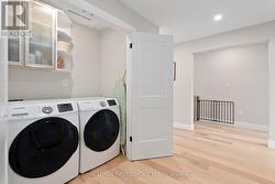 upper laundry area -