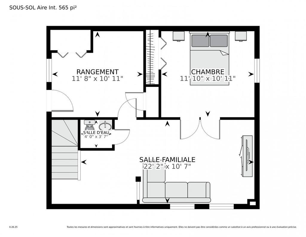 Plan (croquis) - 1591 Rue Charlebois, Prévost, QC - Other