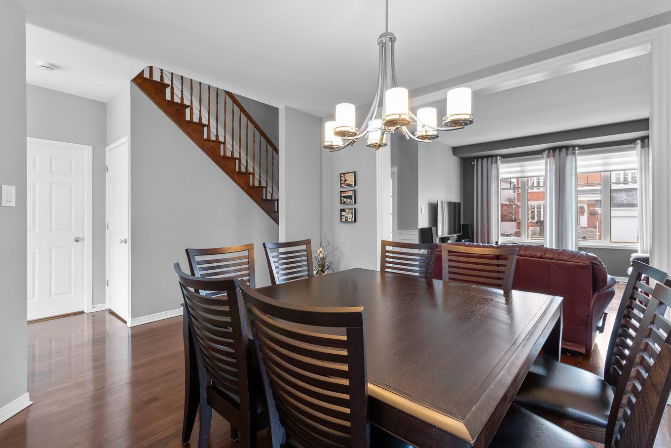 Dining room - 907 Rue Henri-Massé, Longueuil (Saint-Hubert), QC - Indoor Photo Showing Dining Room