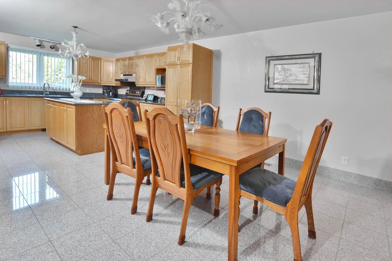Kitchen - 209 55E Avenue, Montréal (Lachine), QC - Indoor Photo Showing Dining Room