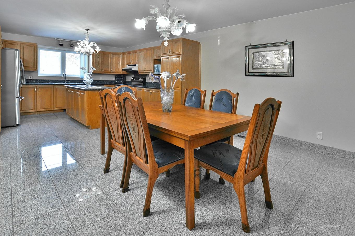 Dinette - 209 55E Avenue, Montréal (Lachine), QC - Indoor Photo Showing Dining Room