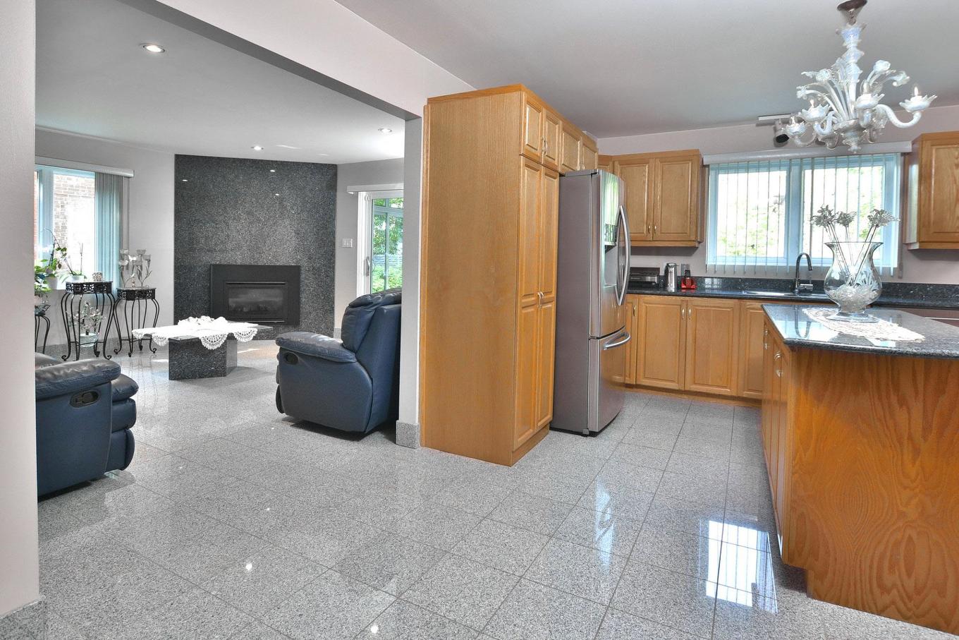 Overall view - 209 55E Avenue, Montréal (Lachine), QC - Indoor With Fireplace