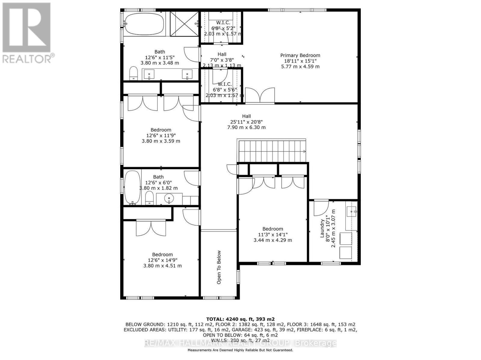 Second level floor plan - 2266 Prospect Avenue, Ottawa, ON - Other