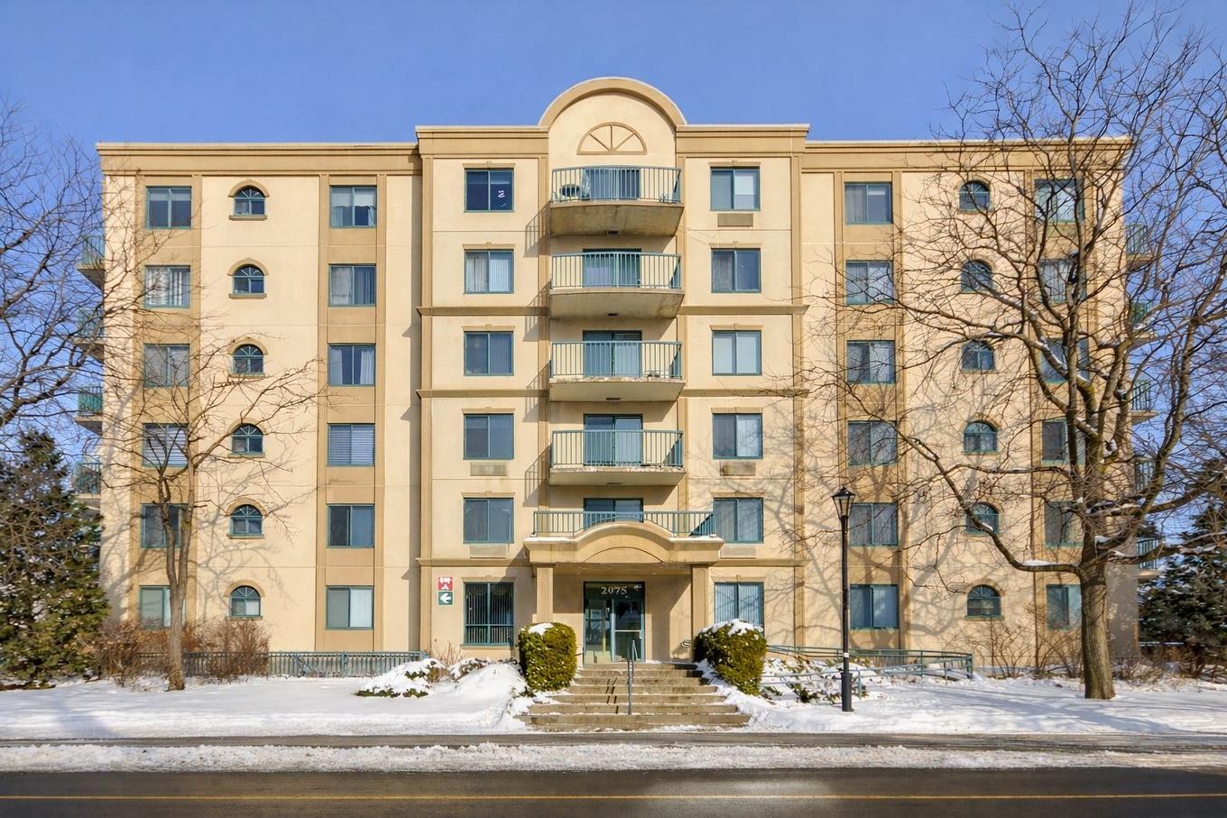 Façade - 503-2075 Rue Caroline-Béique, Montréal (Ahuntsic-Cartierville), QC - Outdoor With Balcony With Facade