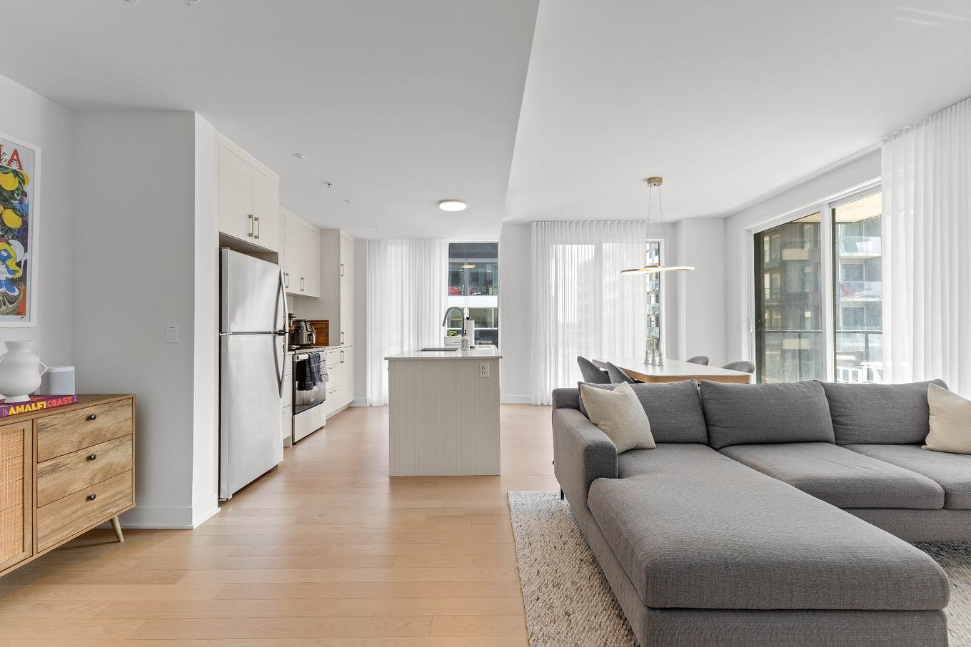 Vue d'ensemble - 420B-1400 Rue Ottawa, Montréal (Le Sud-Ouest), QC - Indoor Photo Showing Living Room