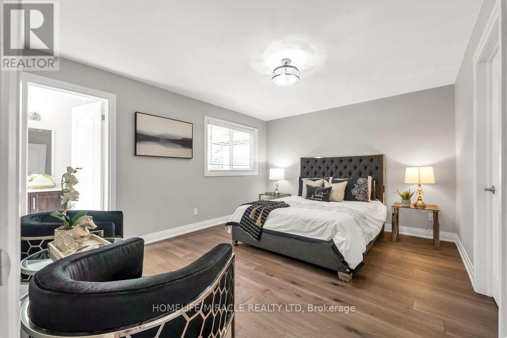 Upper - 57 Lord Simcoe Drive, Brampton, ON - Indoor Photo Showing Bedroom