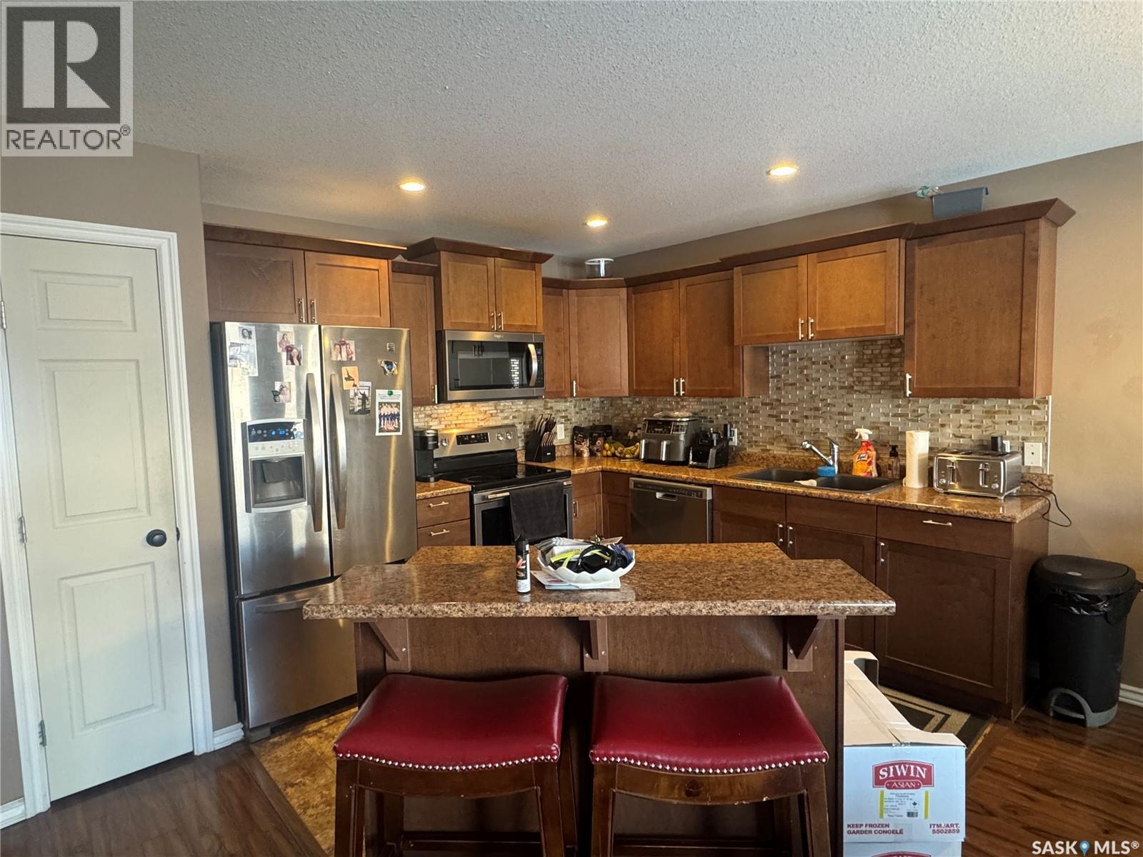 3 1360 Studer Street, La Ronge, SK - Indoor Photo Showing Kitchen With Stainless Steel Kitchen With Double Sink