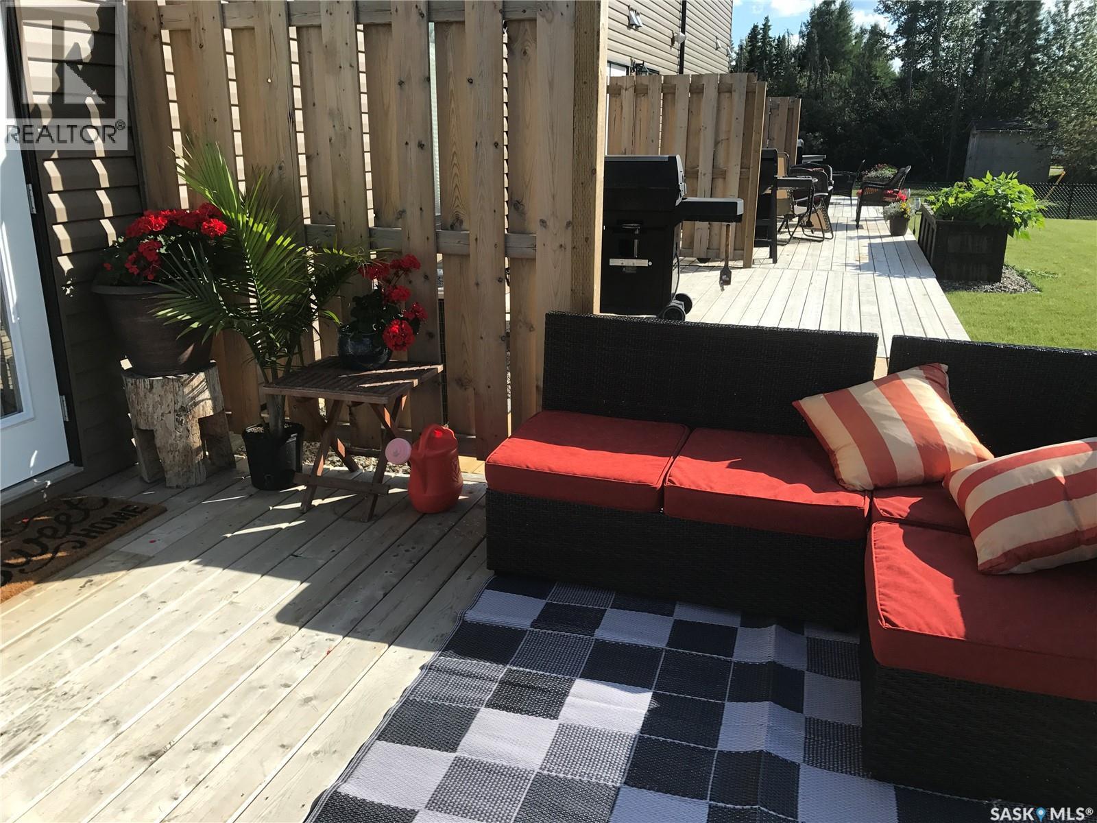 3 1360 Studer Street, La Ronge, SK - Outdoor With Deck Patio Veranda