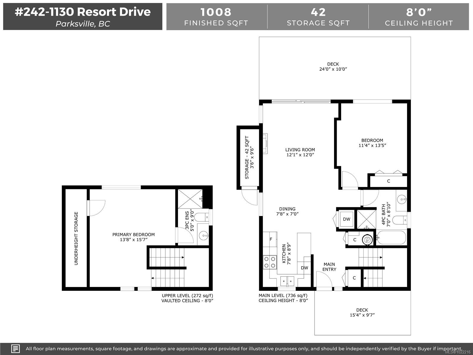 242-1130 Resort Dr, Parksville, BC