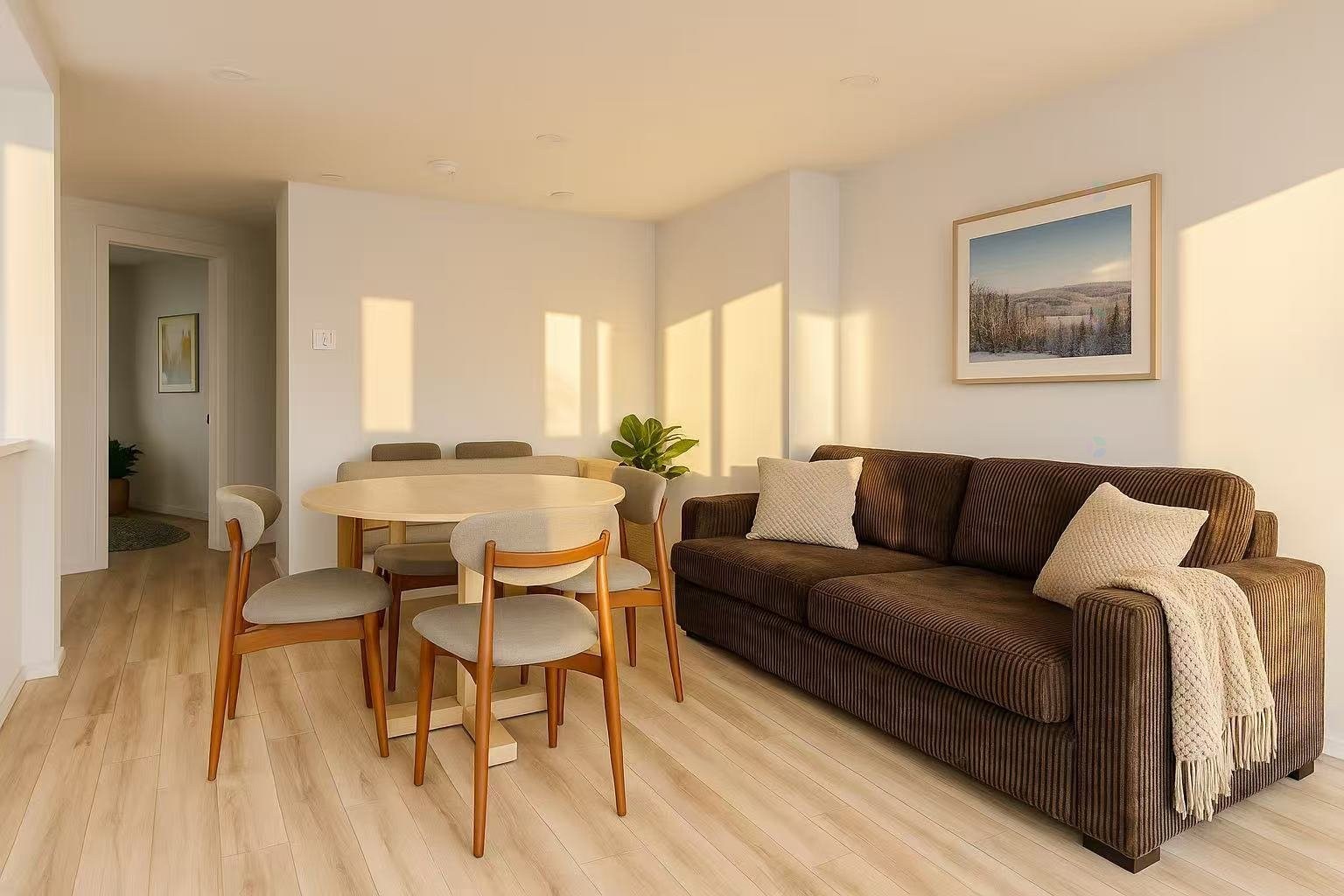 Salle à manger - 62 Ch. De La Montagne, Lac-Des-Seize-Îles, QC - Indoor Photo Showing Living Room