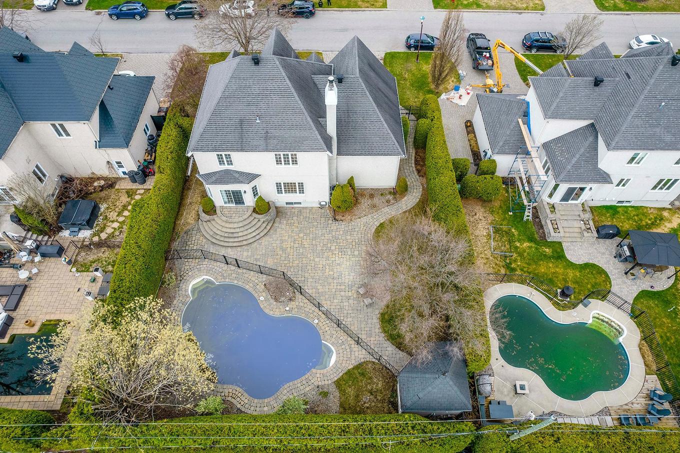 Photo aérienne - 8 Rue De Josselin, Blainville, QC - Outdoor With In Ground Pool With View