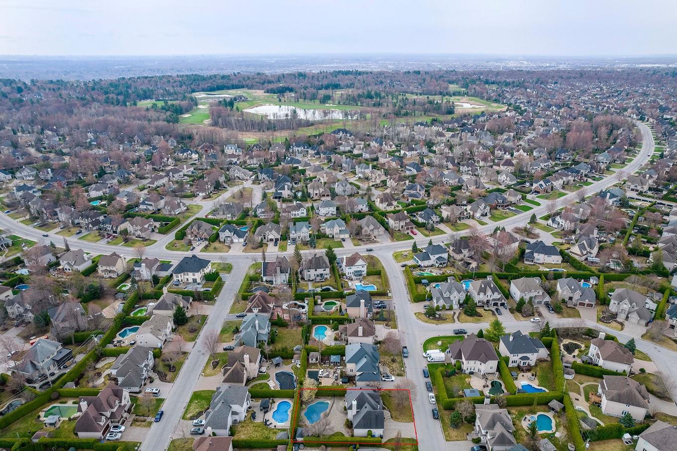 Photo aérienne - 8 Rue De Josselin, Blainville, QC - Outdoor With View