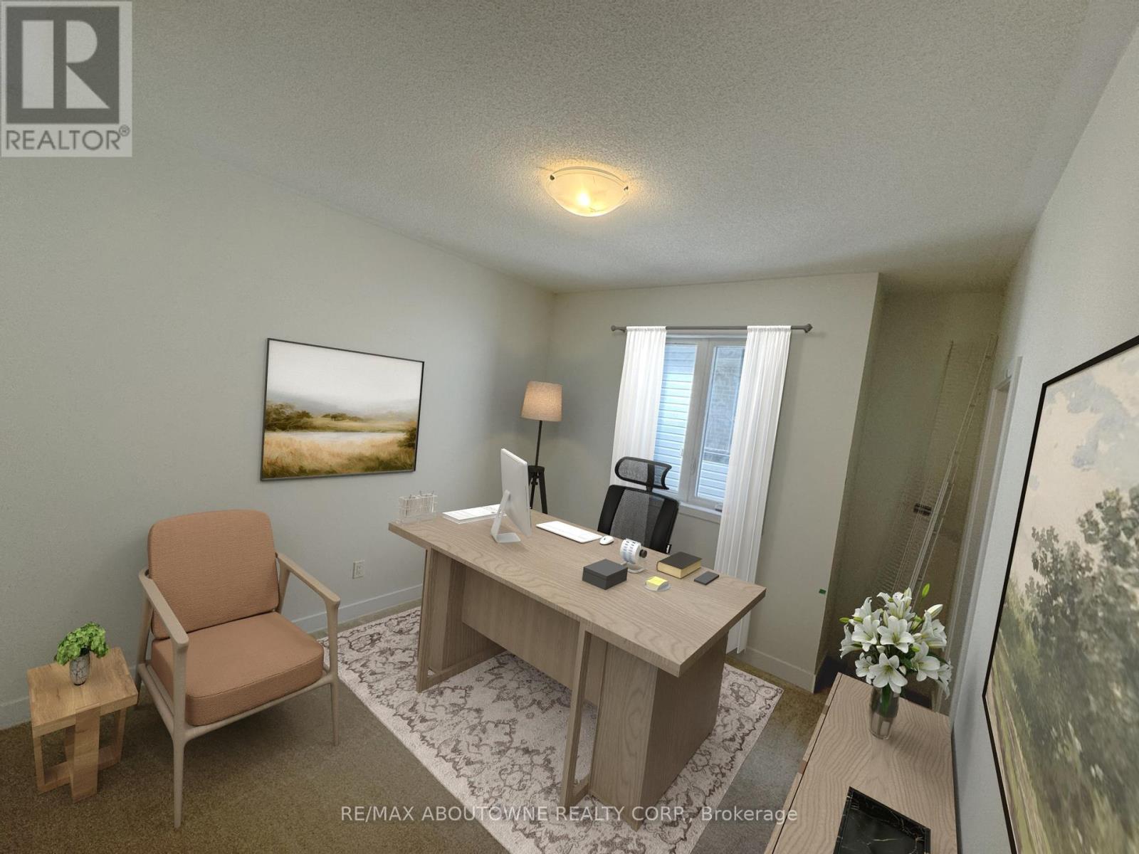 Bedroom 4 - VStaged - - 1043 Thompson Drive, Oshawa, ON - Indoor Photo Showing Office