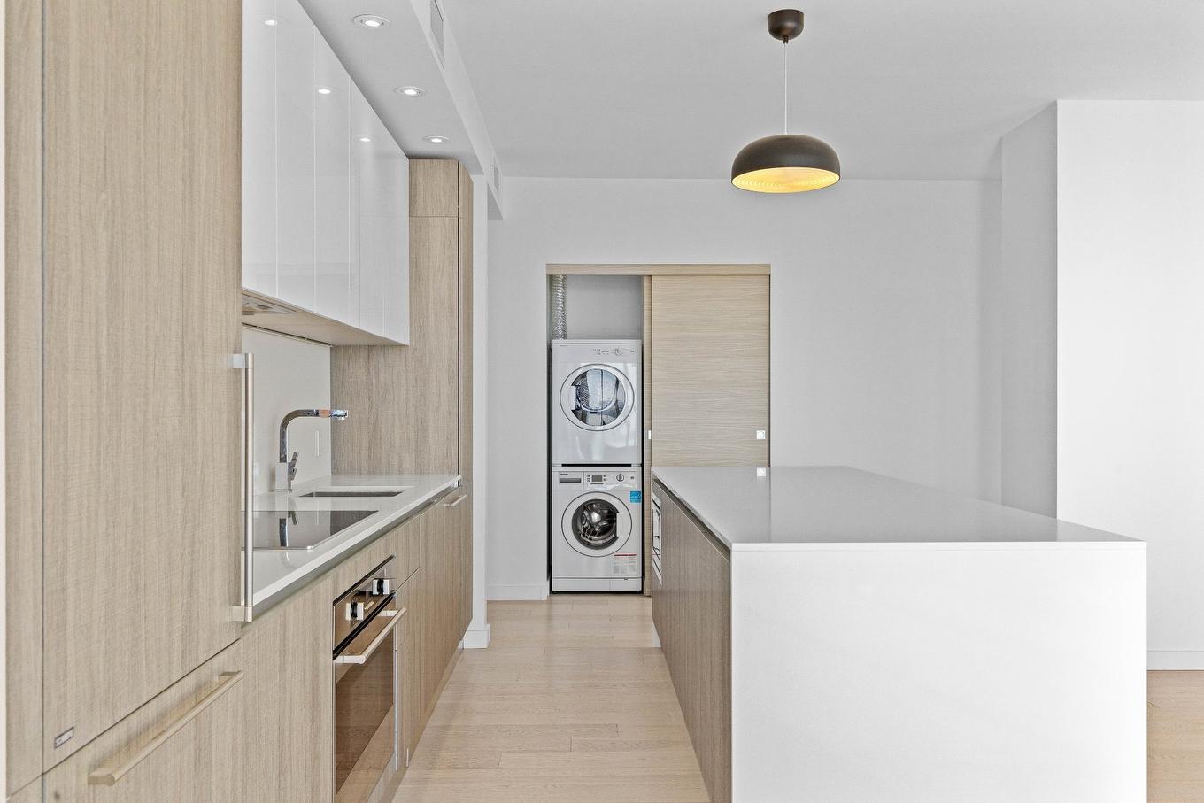 Cuisine - 2809-1450 Boul. René-Lévesque O., Montréal (Ville-Marie), QC - Indoor Photo Showing Kitchen