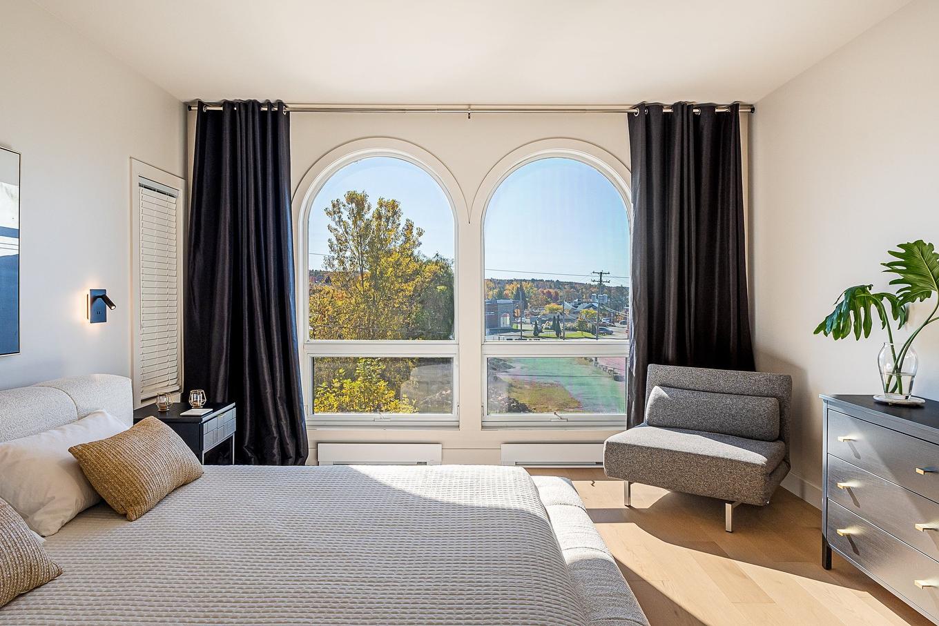 Chambre à coucher principale - 6-300 Rue Du Moulin, Magog, QC - Indoor Photo Showing Bedroom