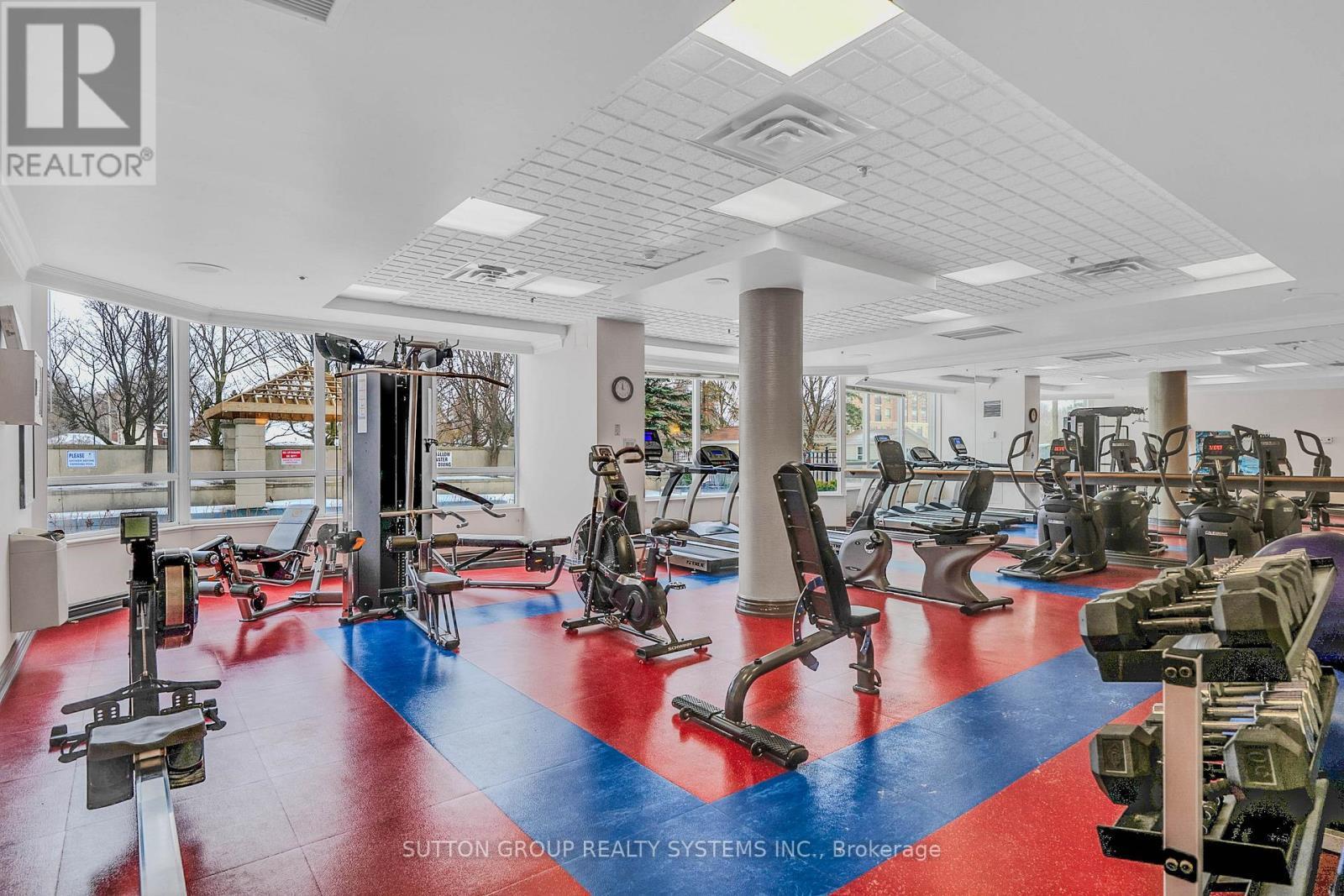317 - 1200 The Esplanade North Road, Pickering, ON - Indoor Photo Showing Gym Room