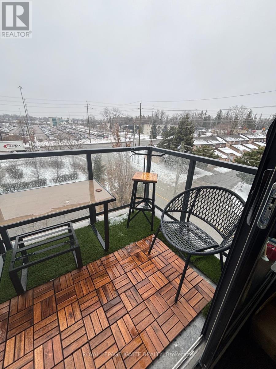 420B - 1604 Charles Street, Whitby, ON - Outdoor With Balcony With View
