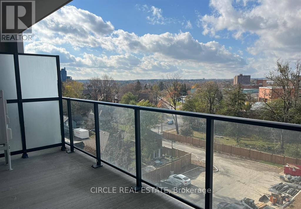 511 - 741 King Street W, Kitchener, ON - Outdoor With Balcony With View