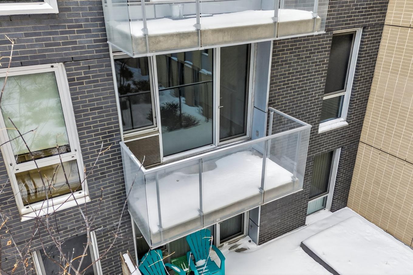 Balcony - 310-1414 Rue Chomedey, Montréal (Ville-Marie), QC - Outdoor With Exterior