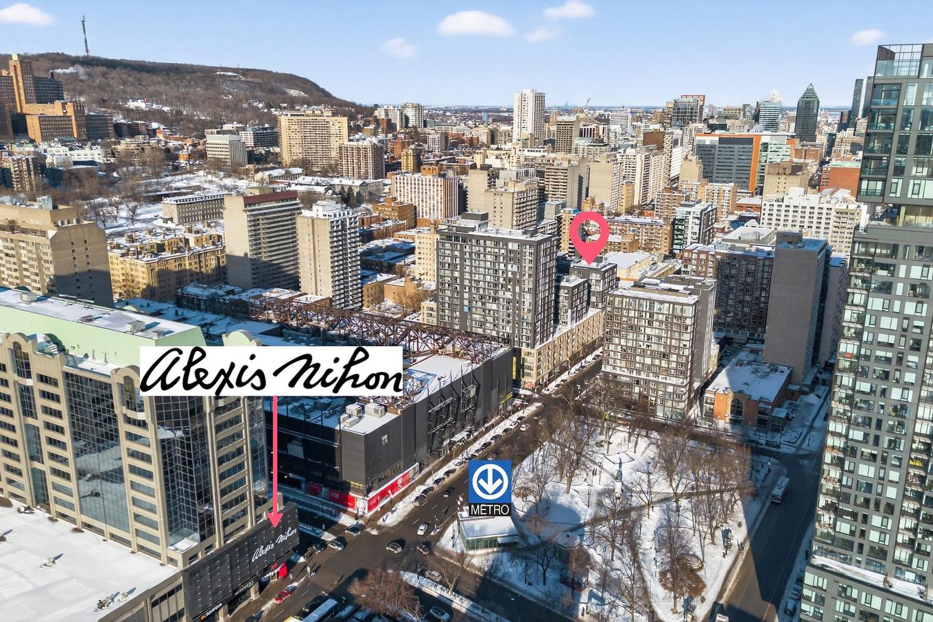 Nearby - 310-1414 Rue Chomedey, Montréal (Ville-Marie), QC - Outdoor With View