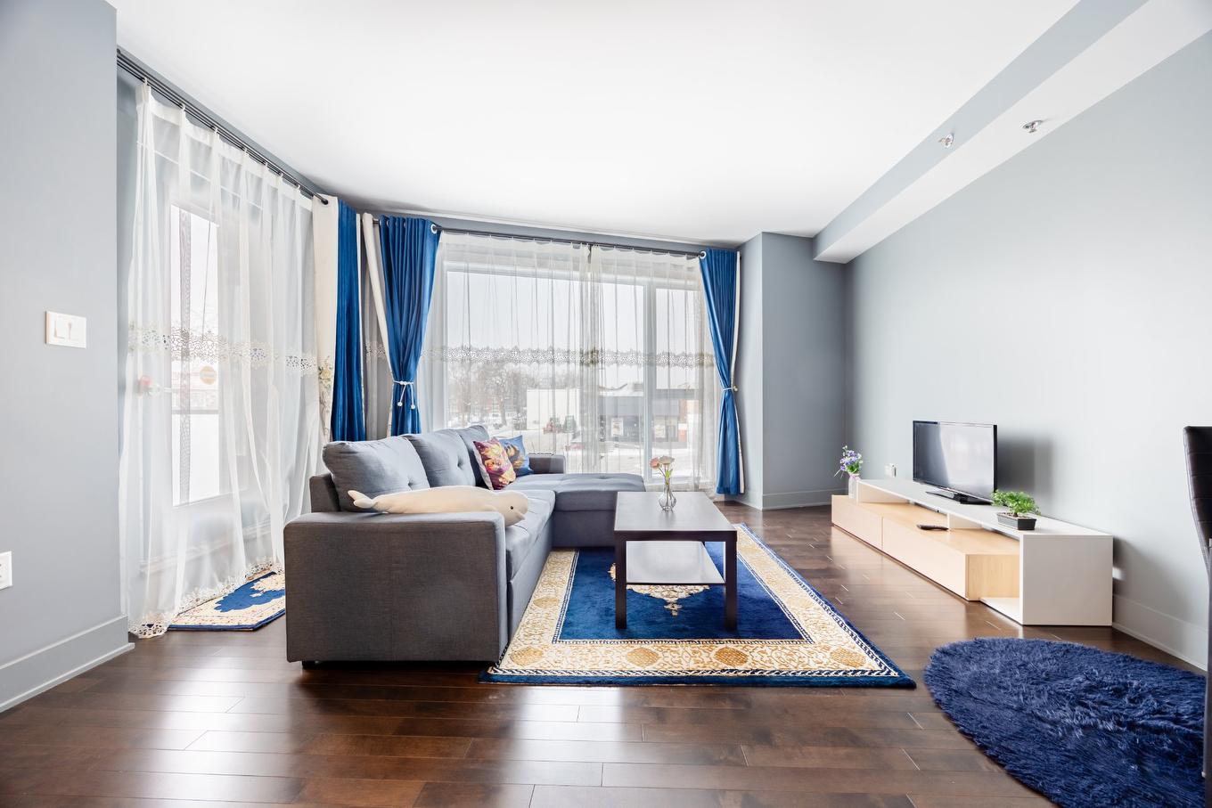 Salon - 310-3950 Rue Sherbrooke E., Montréal (Mercier/Hochelaga-Maisonneuve), QC - Indoor Photo Showing Living Room