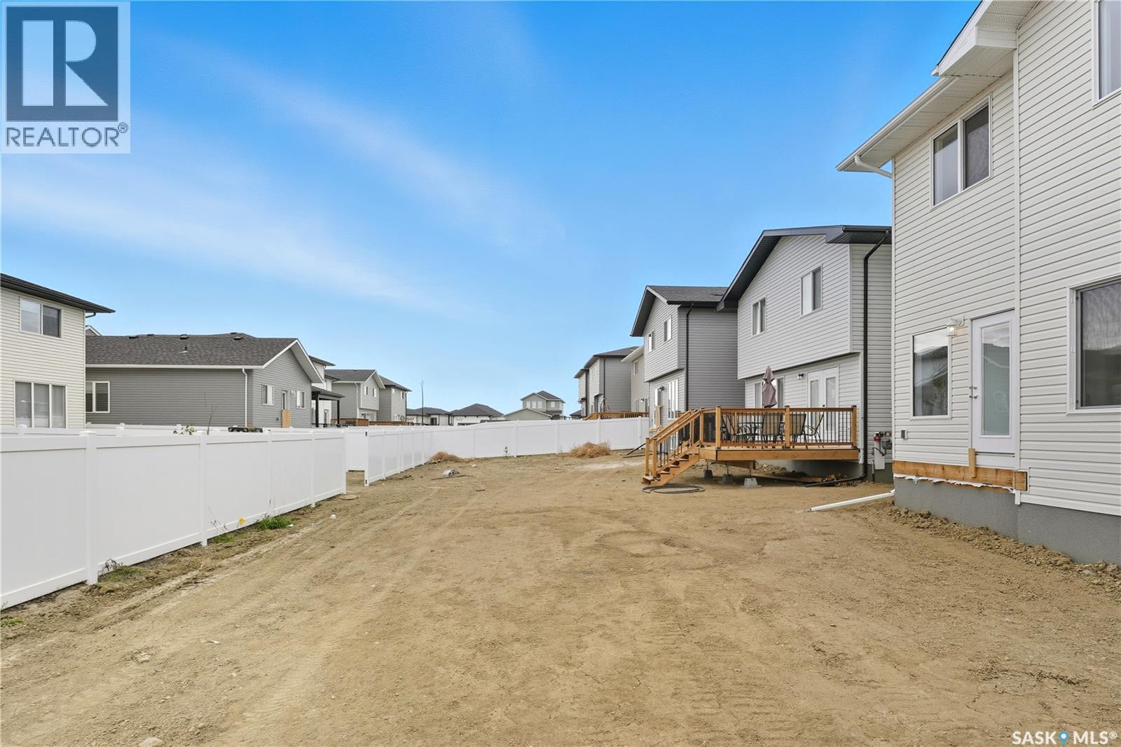 8657 Wheat Crescent, Regina, SK - Outdoor With Deck Patio Veranda With Exterior