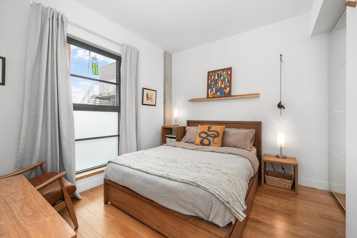 Chambre à coucher - 407-1115 Rue Du Square-Amherst, Montréal (Ville-Marie), QC - Indoor Photo Showing Bedroom