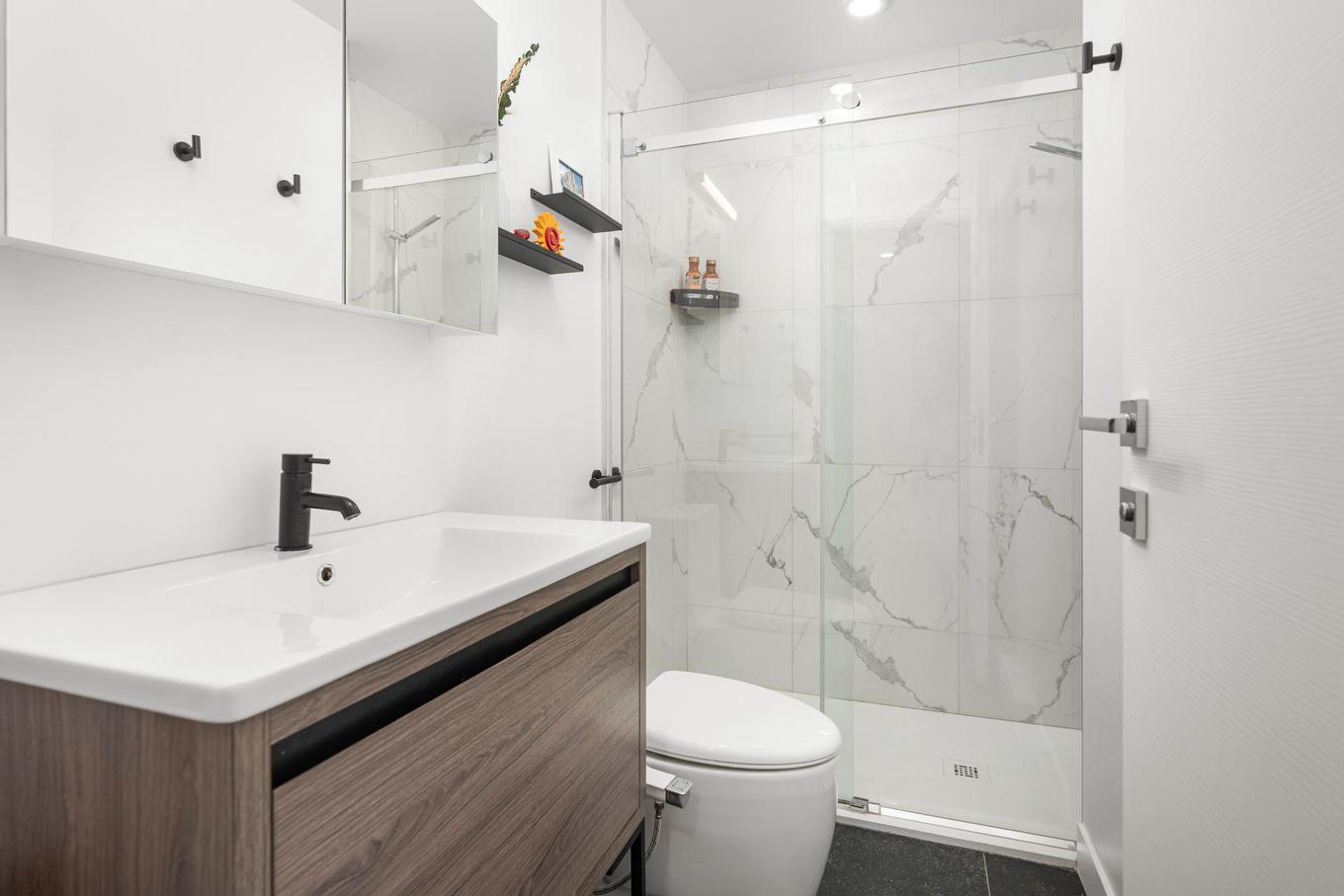 Salle de bains - 407-1115 Rue Du Square-Amherst, Montréal (Ville-Marie), QC - Indoor Photo Showing Bathroom