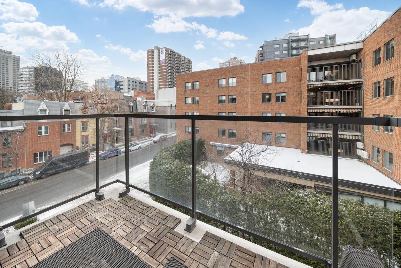 Balcon - 407-1115 Rue Du Square-Amherst, Montréal (Ville-Marie), QC - Outdoor