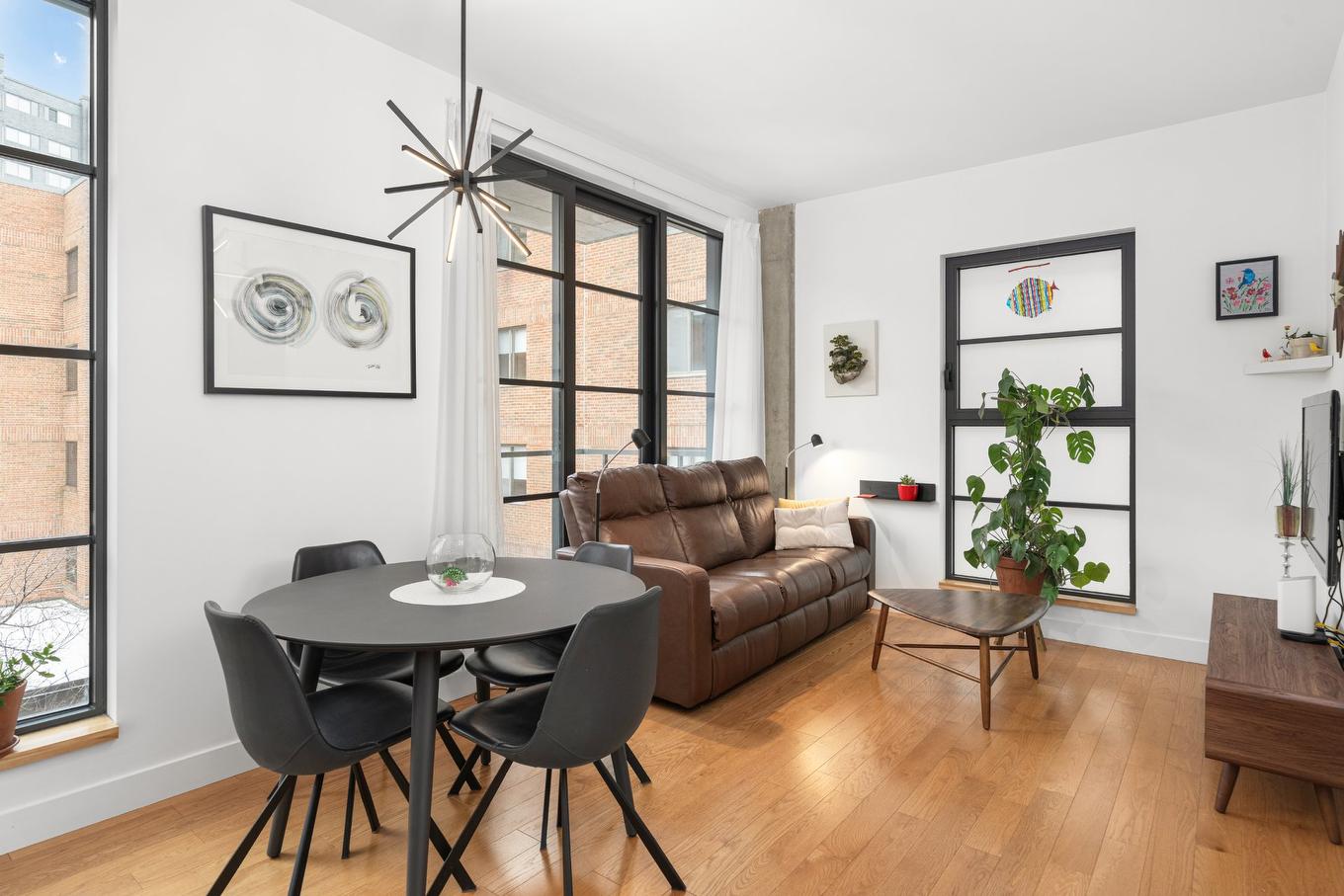 Salle à manger - 407-1115 Rue Du Square-Amherst, Montréal (Ville-Marie), QC - Indoor Photo Showing Other Room