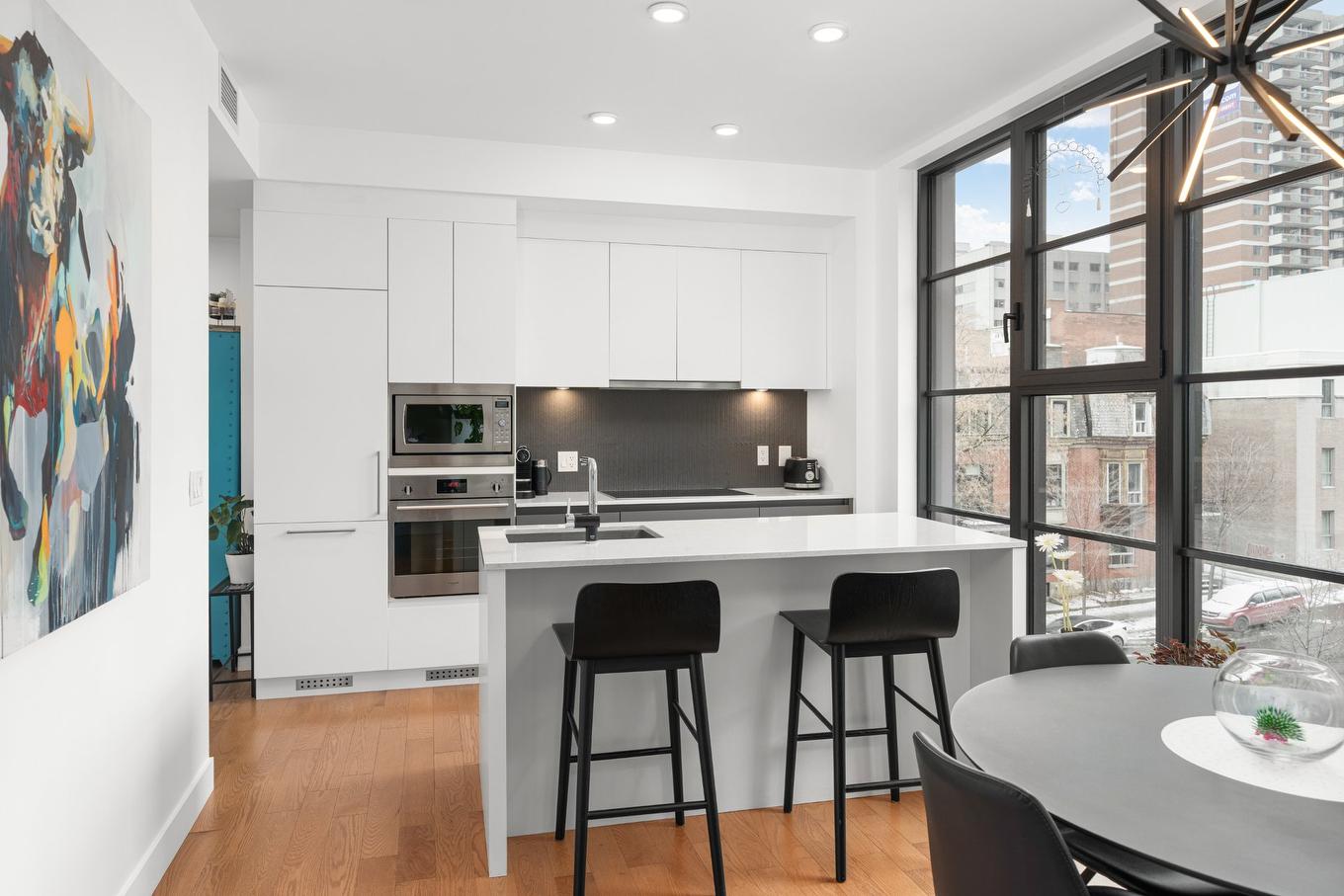 Cuisine - 407-1115 Rue Du Square-Amherst, Montréal (Ville-Marie), QC - Indoor