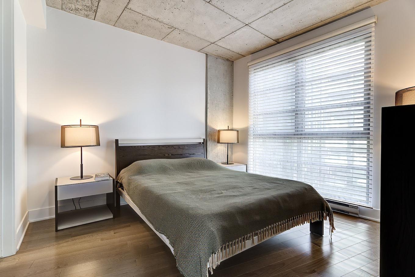 Chambre à coucher principale - 802-1320 Rue Olier, Montréal (Le Sud-Ouest), QC - Indoor Photo Showing Bedroom