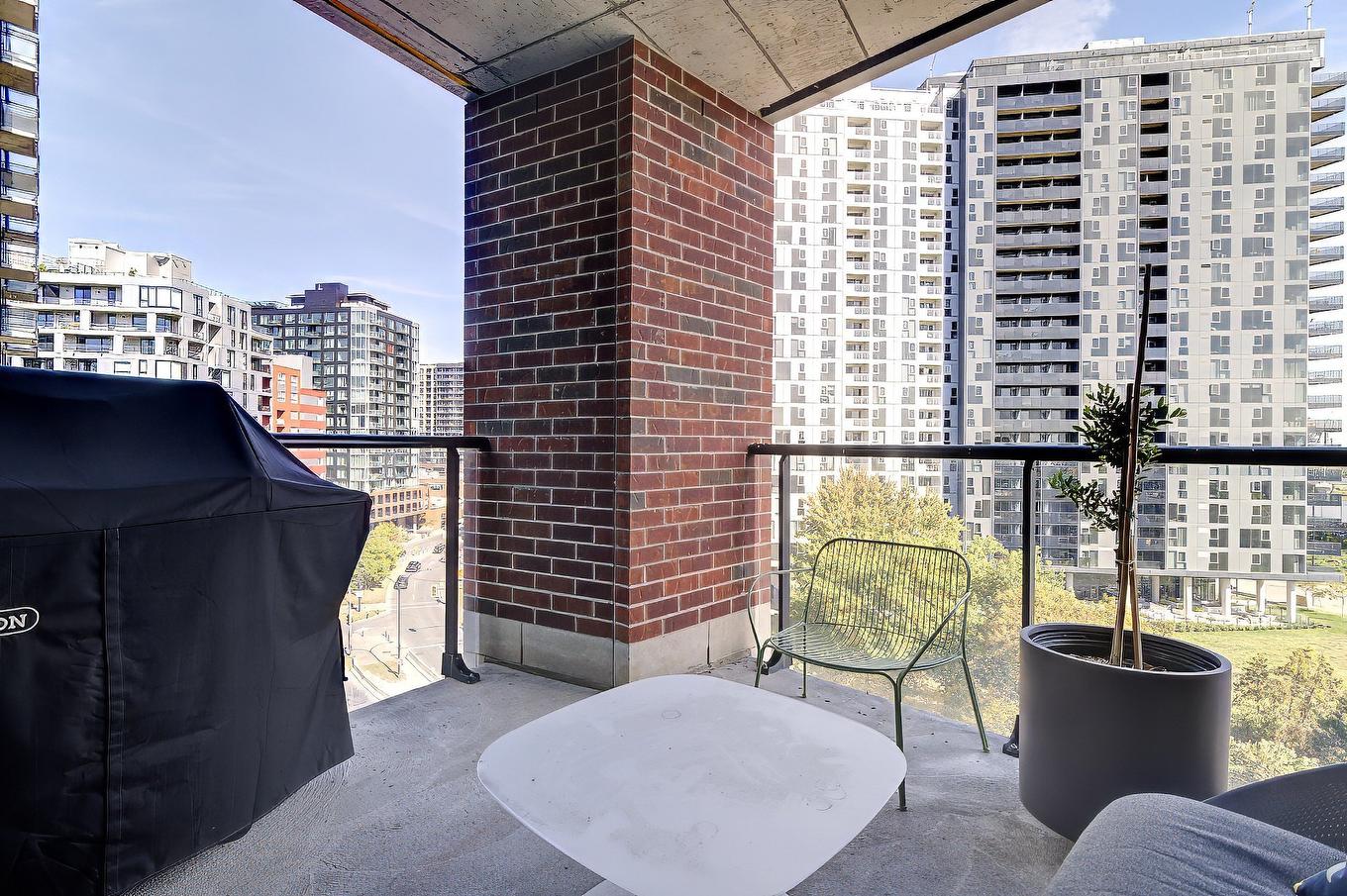 Balcon - 802-1320 Rue Olier, Montréal (Le Sud-Ouest), QC - Outdoor With Balcony