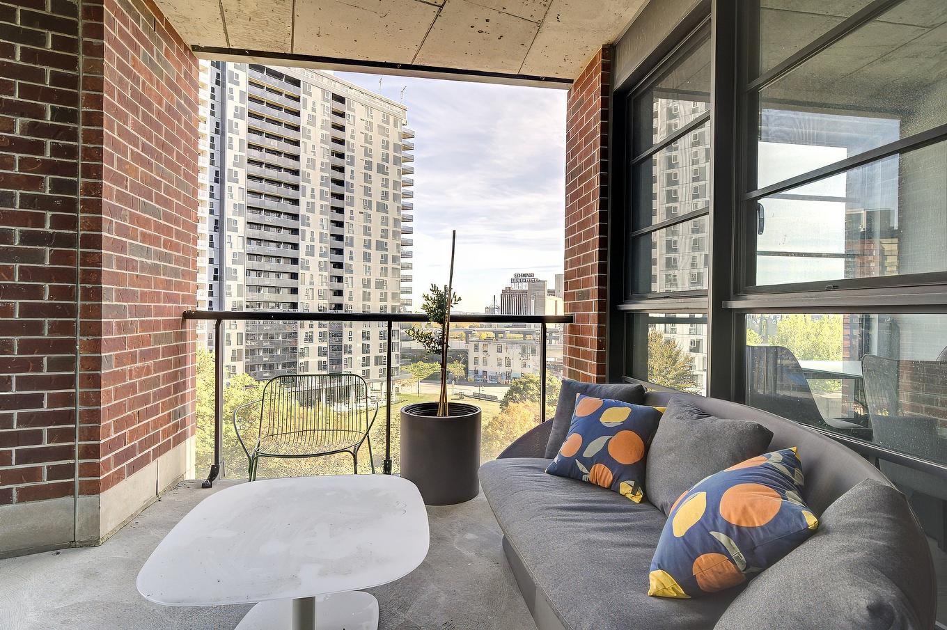 Balcon - 802-1320 Rue Olier, Montréal (Le Sud-Ouest), QC - Outdoor With Balcony With Exterior