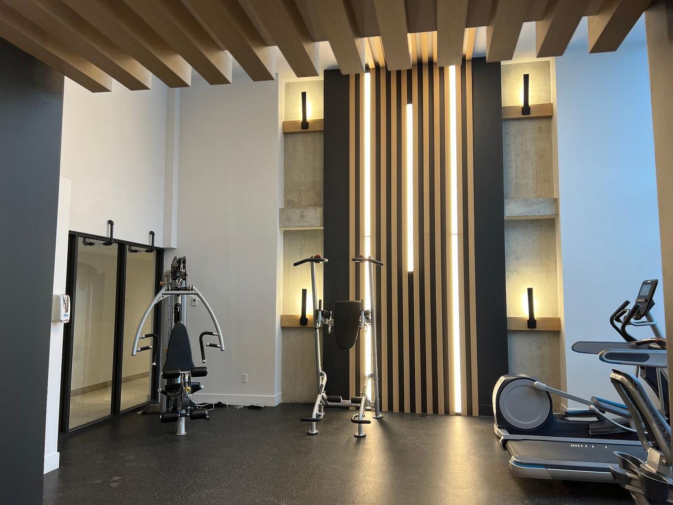Salle d'exercice - 802-1320 Rue Olier, Montréal (Le Sud-Ouest), QC - Indoor Photo Showing Gym Room