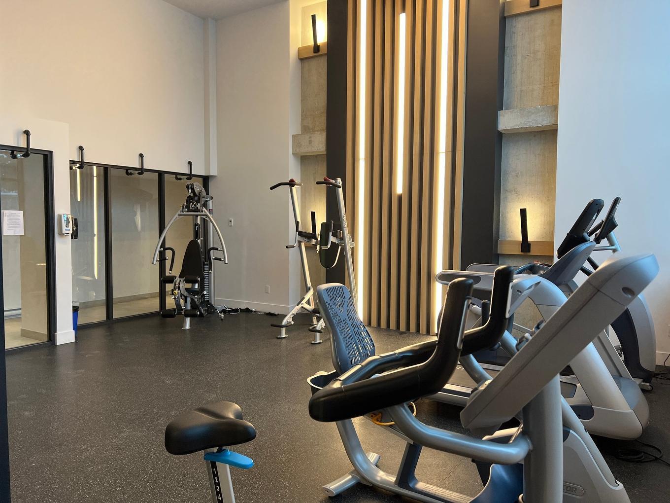 Salle d'exercice - 802-1320 Rue Olier, Montréal (Le Sud-Ouest), QC - Indoor Photo Showing Gym Room
