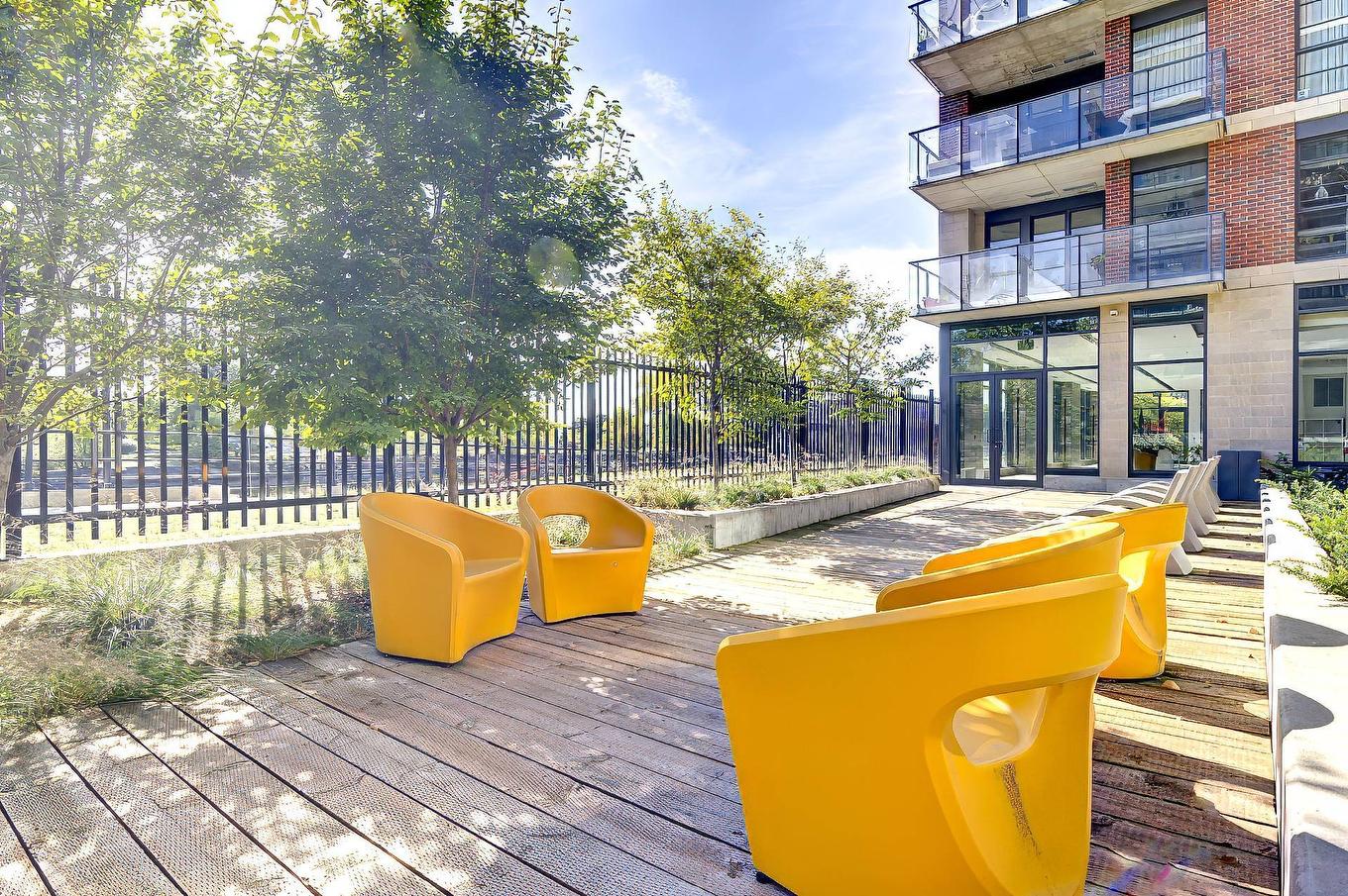 Cour - 802-1320 Rue Olier, Montréal (Le Sud-Ouest), QC - Outdoor With Balcony