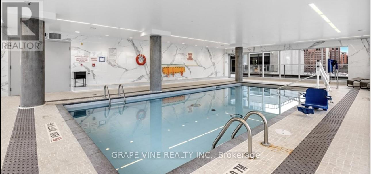 3705 - 805 Carling Avenue, Ottawa, ON - Indoor Photo Showing Other Room With In Ground Pool